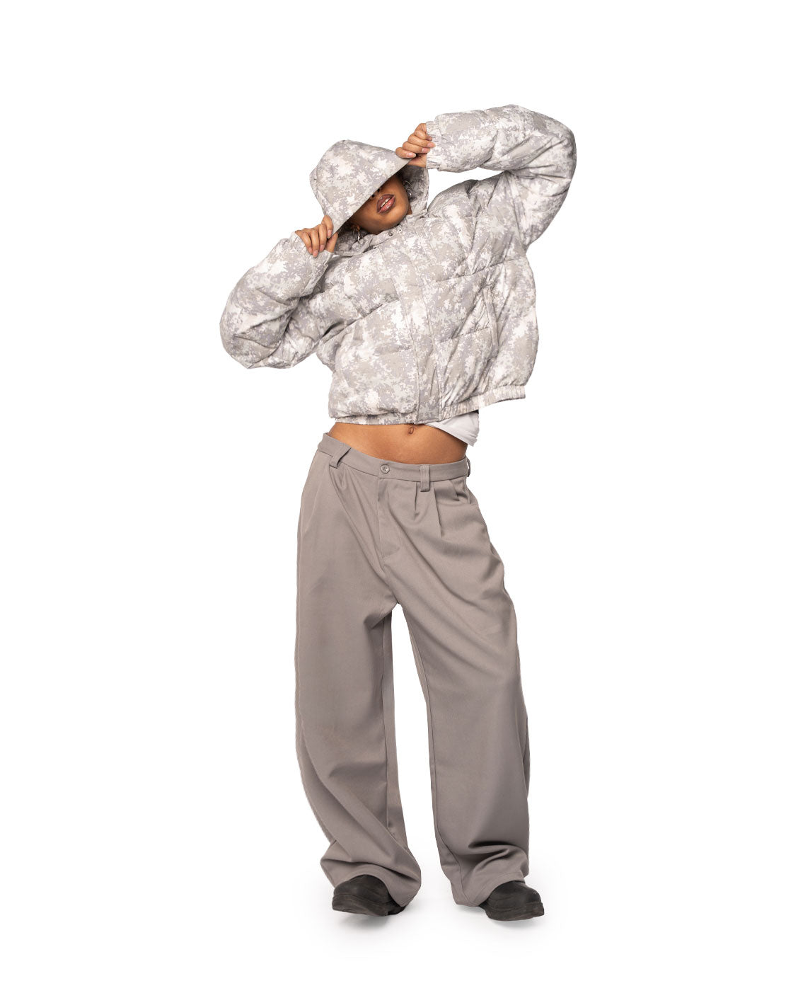 Apex Puffer Snow Camou