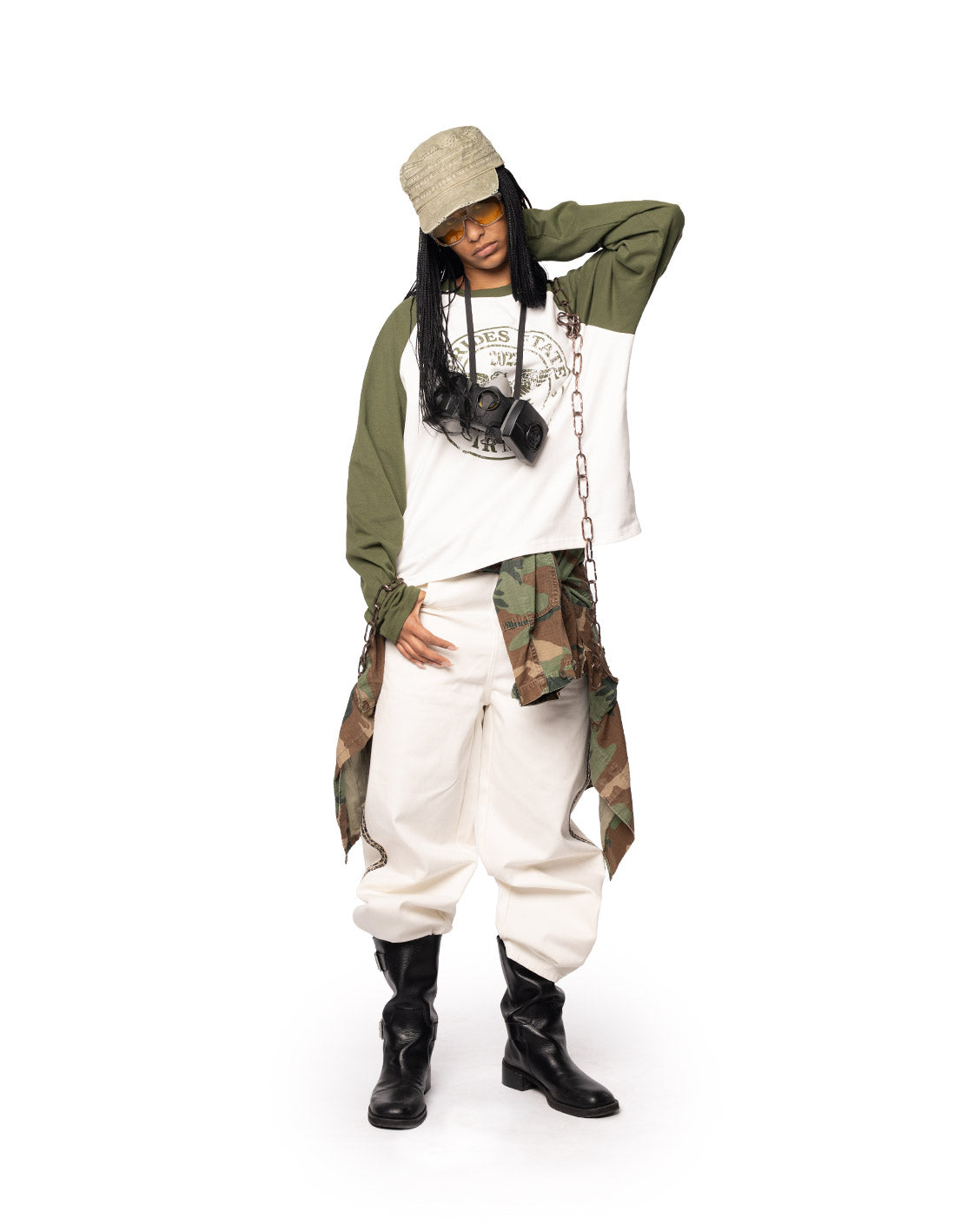 Army Raglan Longsleeve Olive