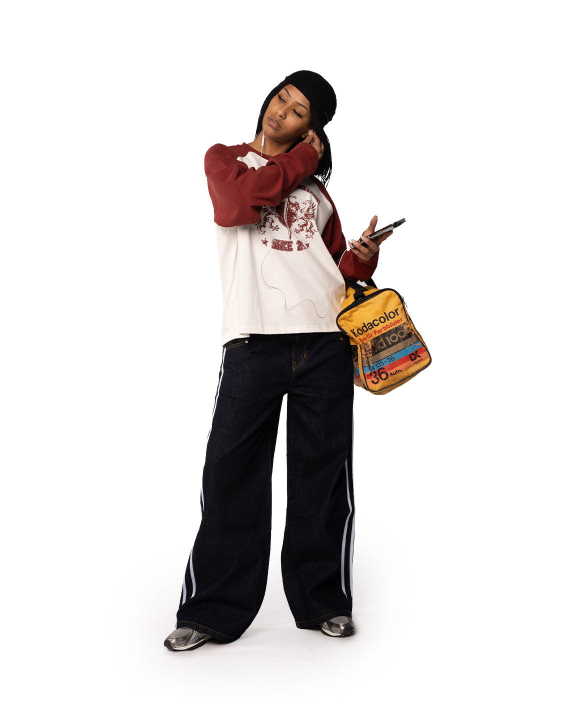 Track Denim Raw Blue