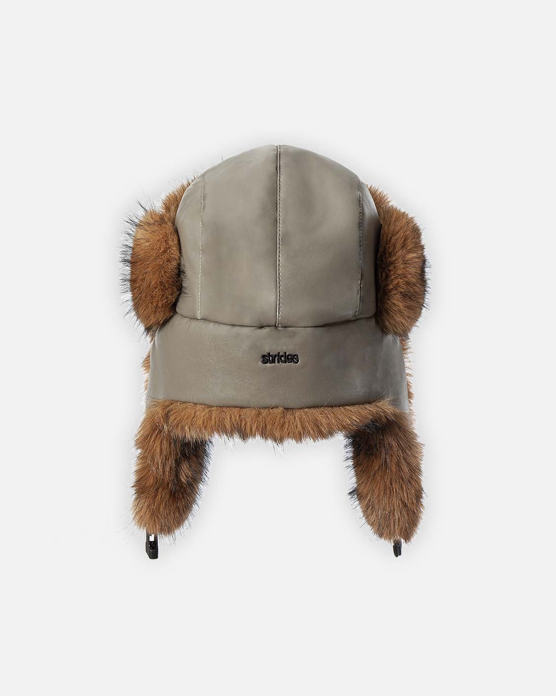 Siberia Ushanka Olive, product view 1 on a light grey background