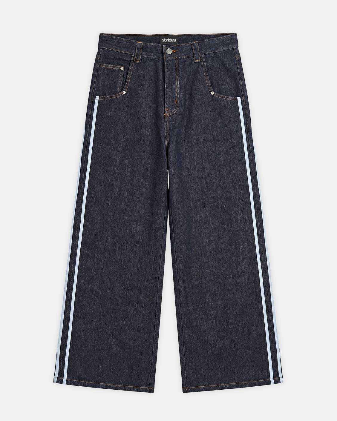 Track Denim Raw Blue
