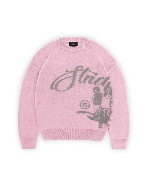 Echoes Knit Sweater Pink