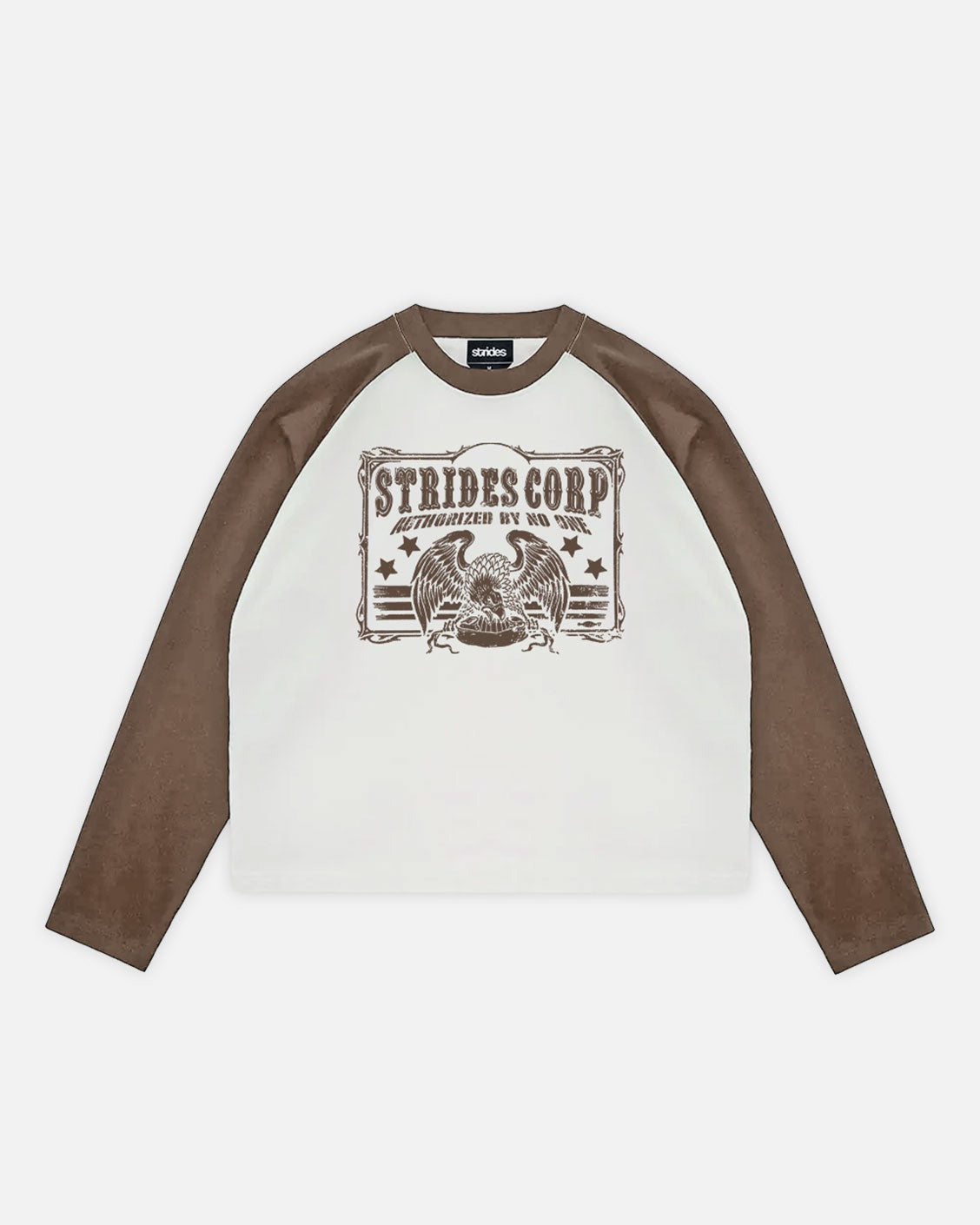 Western Raglan Longsleeve Brown