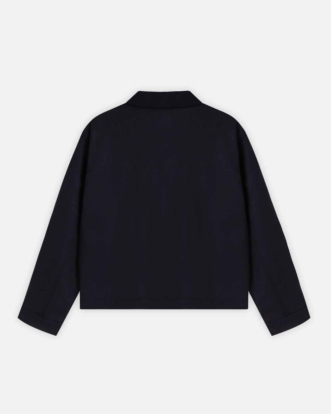 Mason Canvas Jacket Black, product view 5 on a light grey background