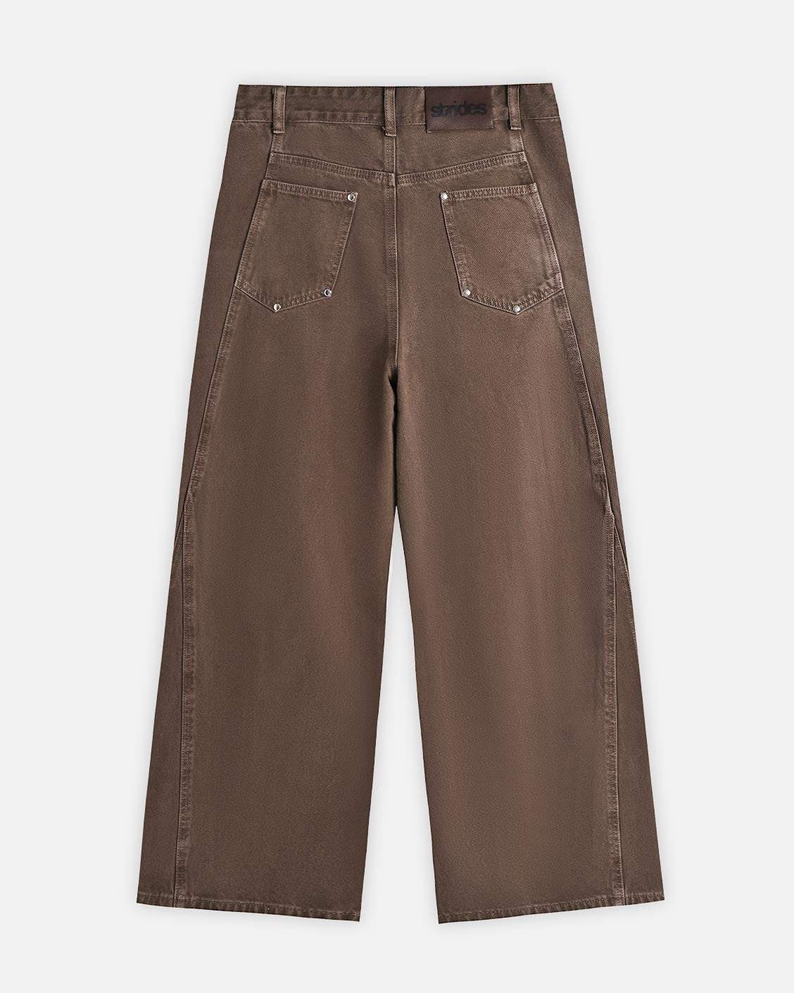 Rustline Denim Brown, product view 4 on a light grey background