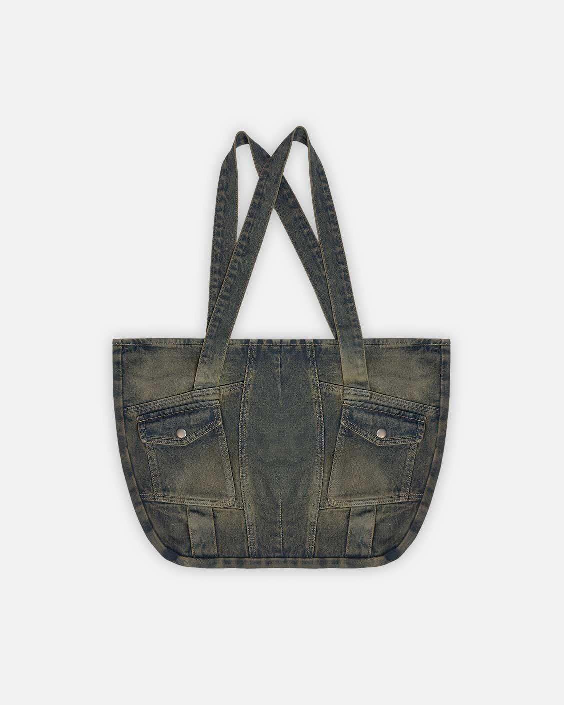 Miner Denim Bag, product view 5 on a light grey background