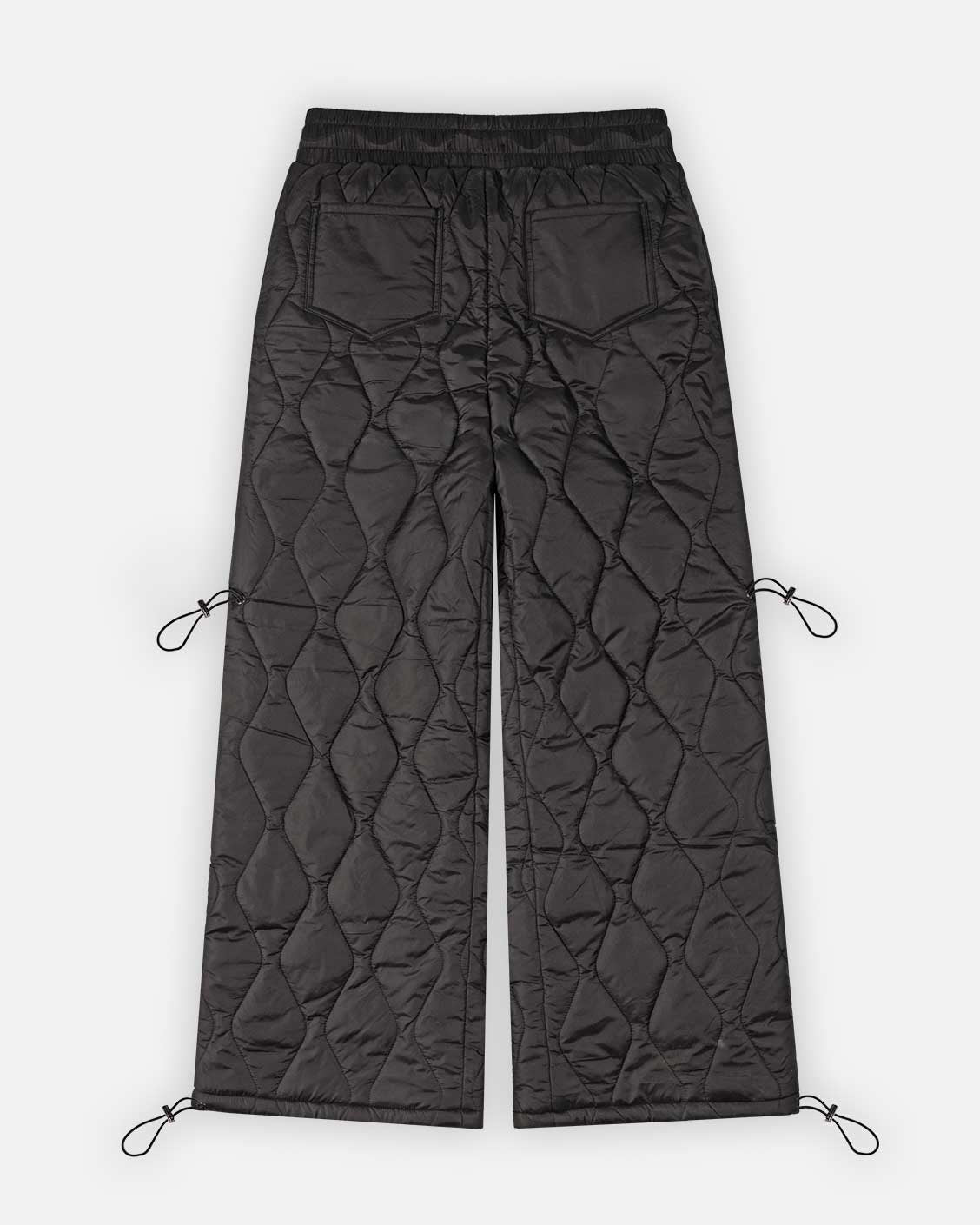 Onyx Puffer Pants, product view 6 on a light grey background