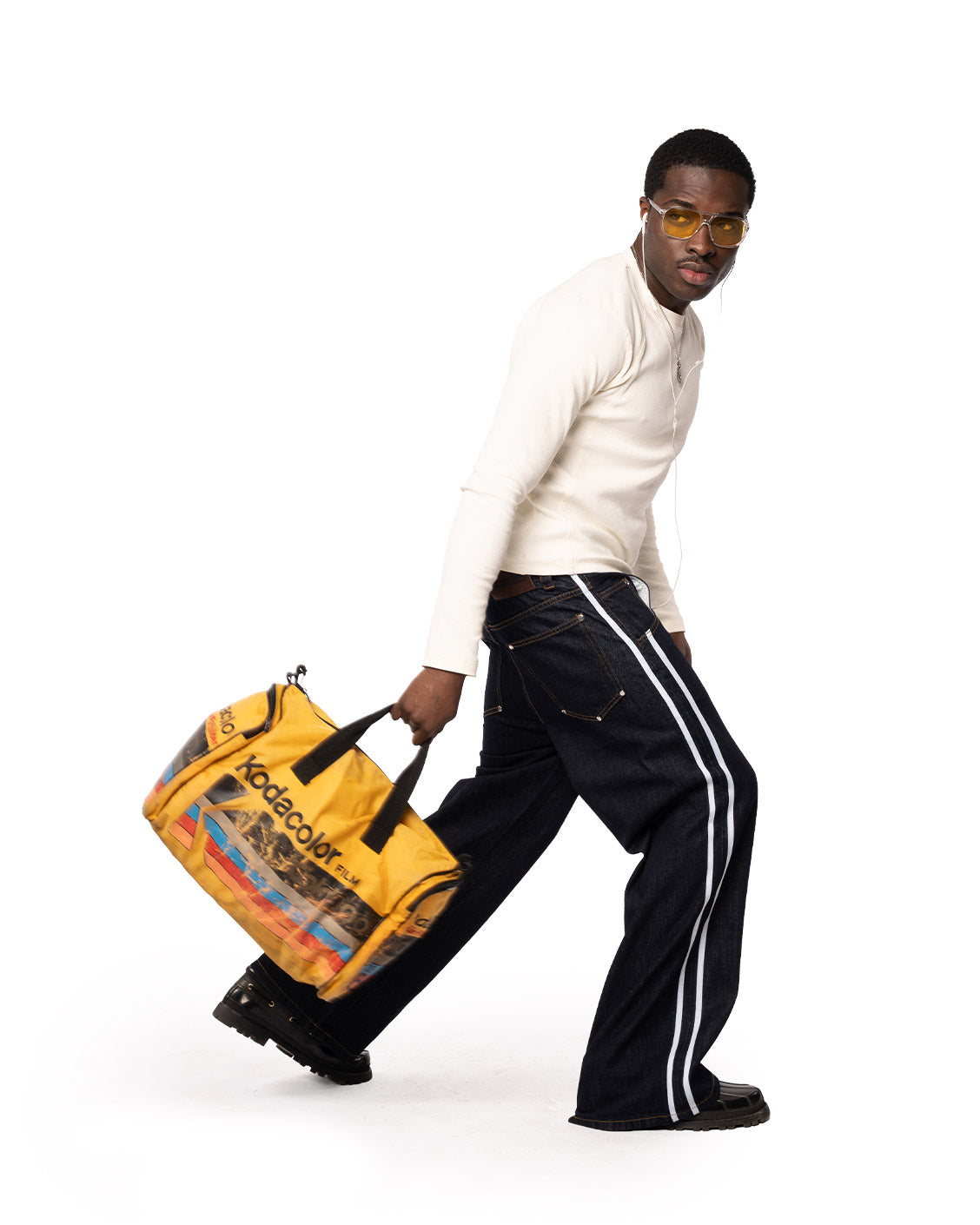 Heavy Slim Rib Longsleeve Cream