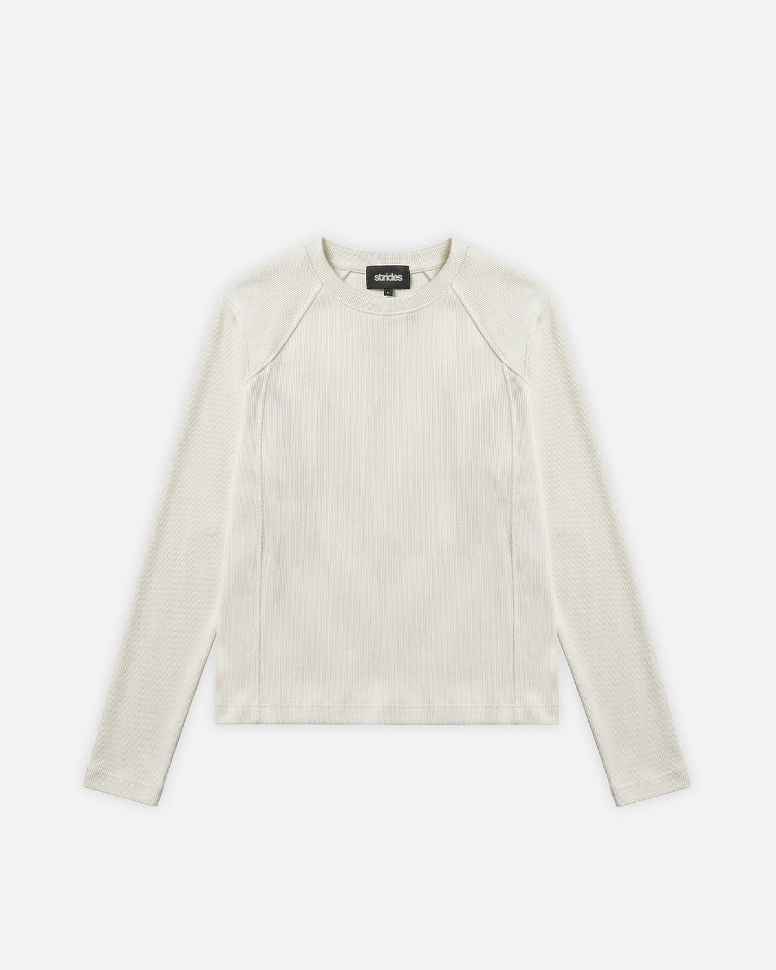 Heavy Slim Rib Longsleeve Cream
