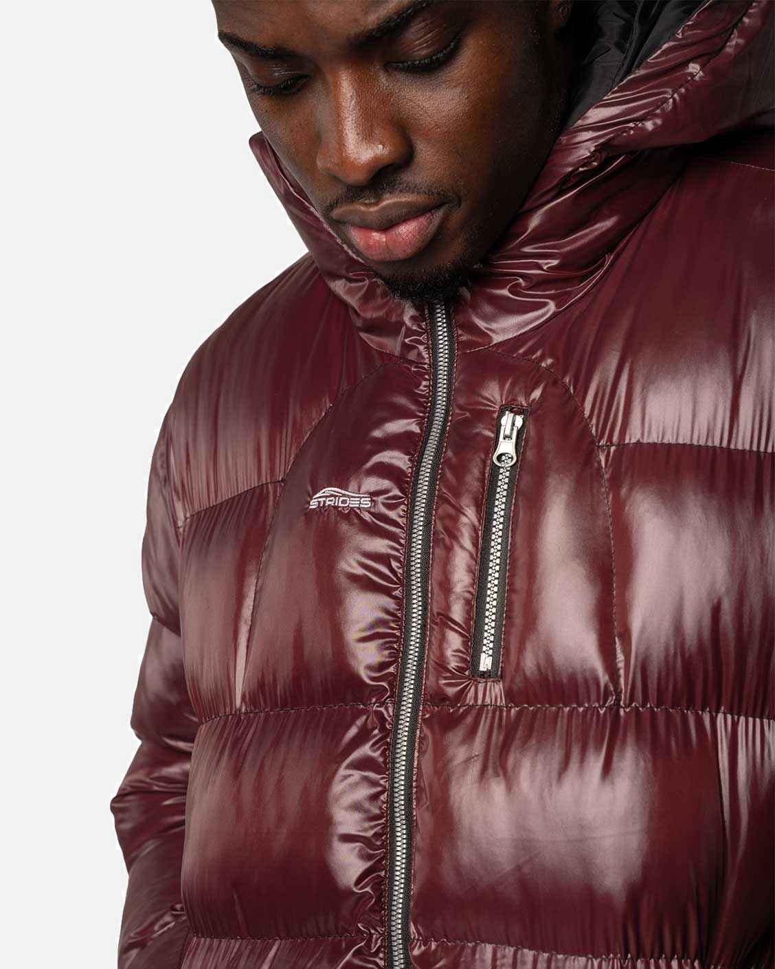Void Puffer Bordeaux, product view 6 on a light grey background