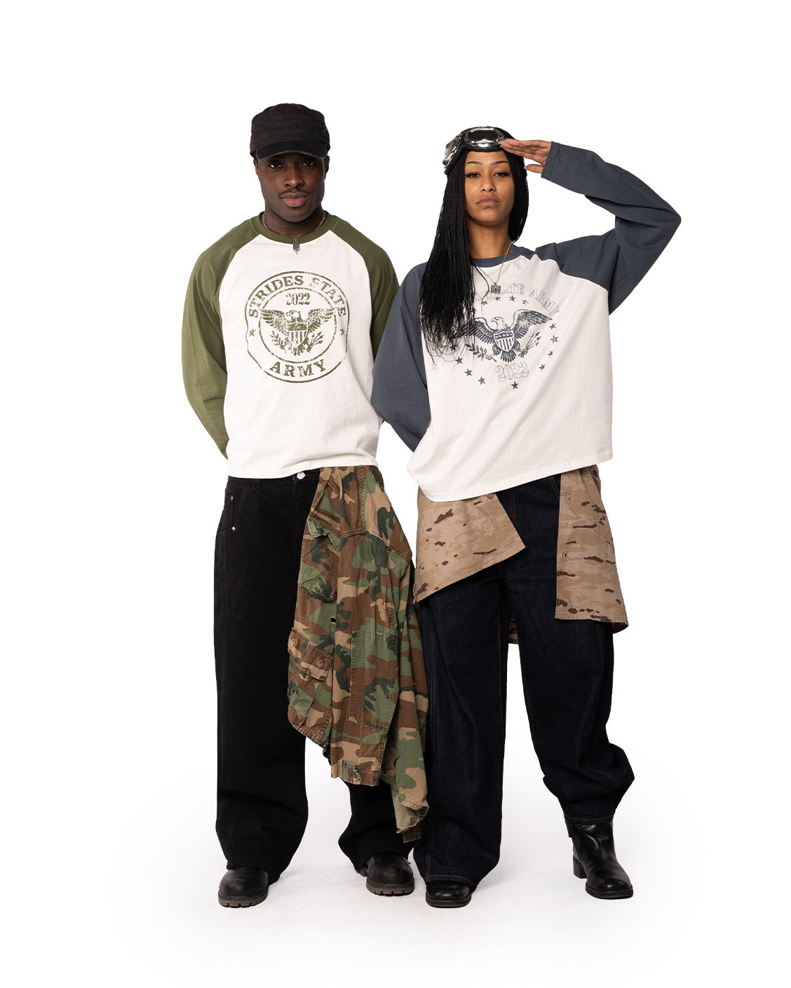 Army Raglan Longsleeve Olive