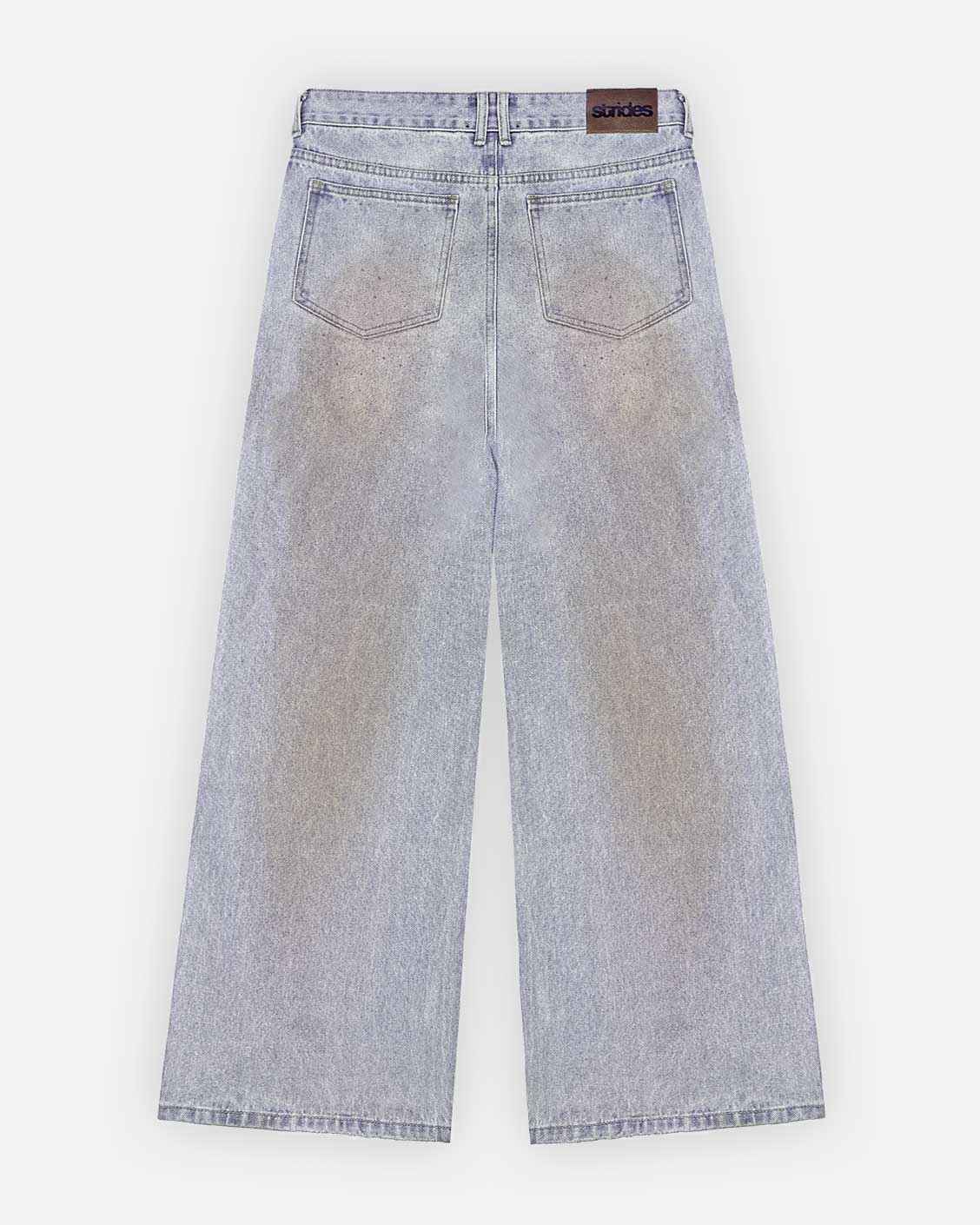 Soccer Denim Light Blue Mud, product view 7 on a light grey background
