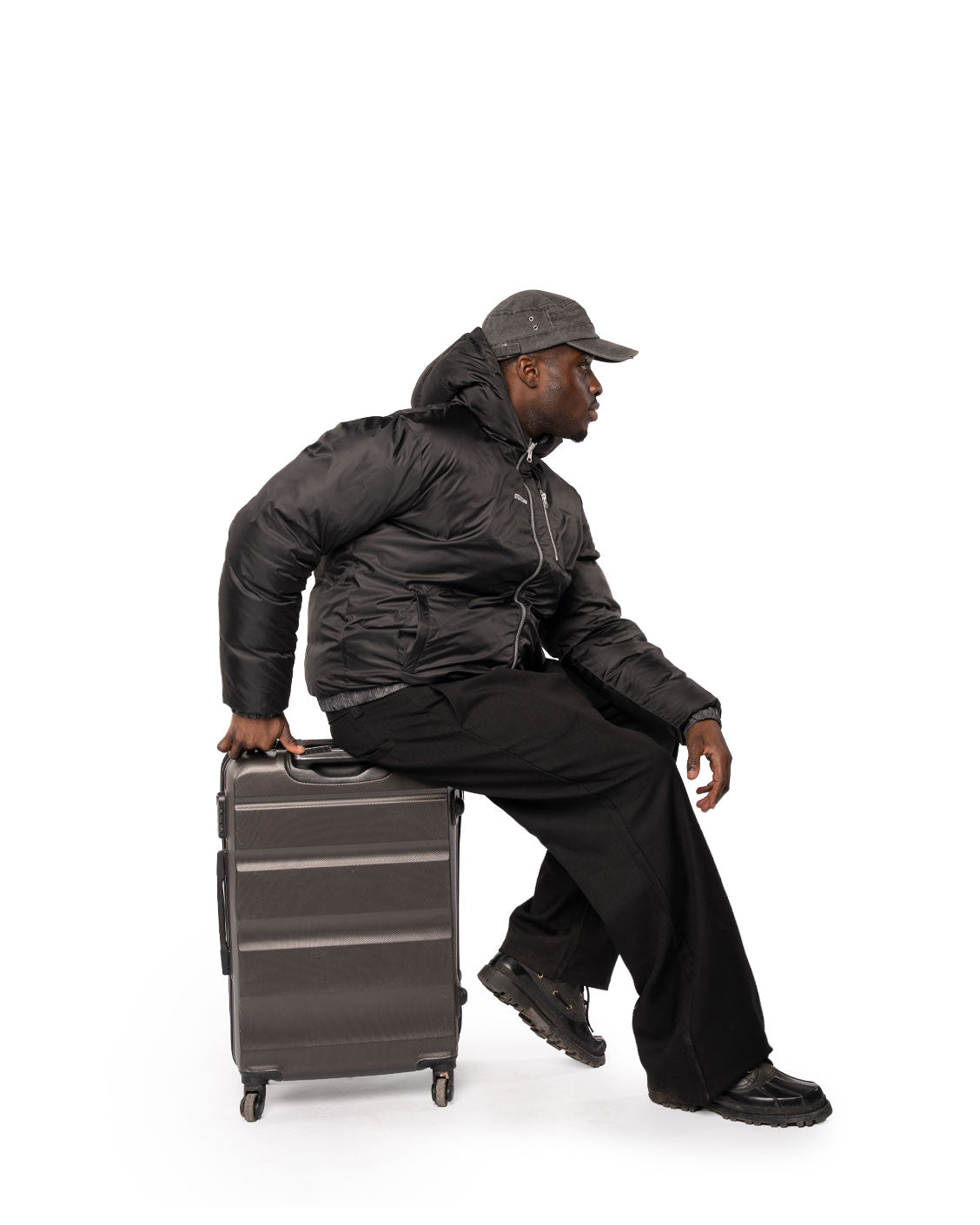 Reversible Ash Cord Puffer