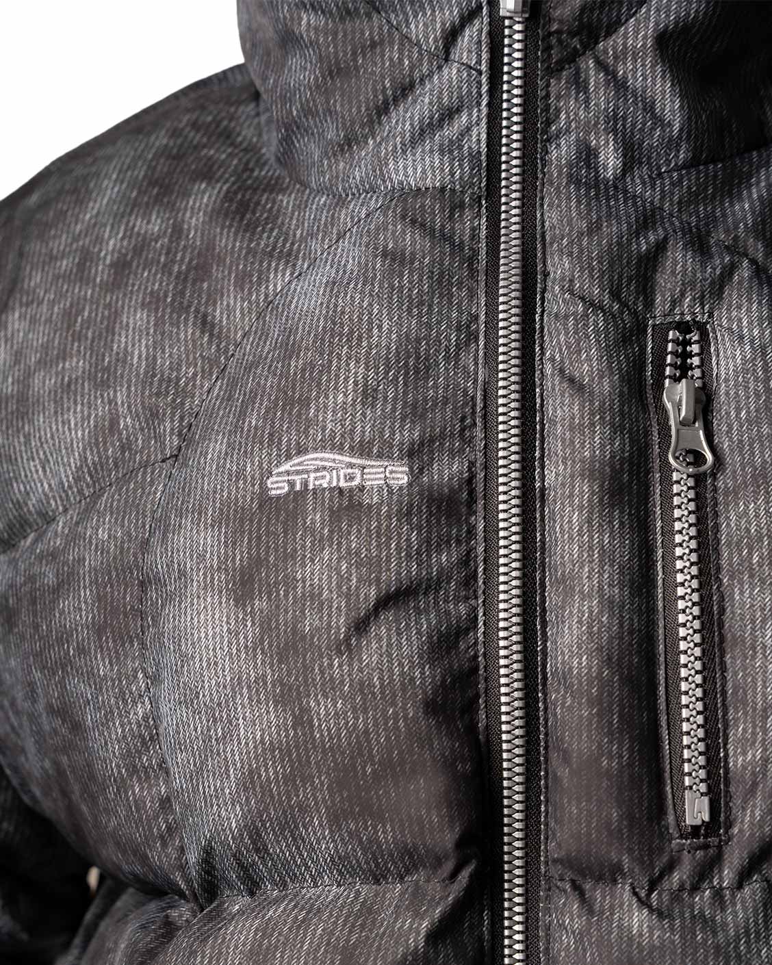 Reversible Ash Cord Puffer