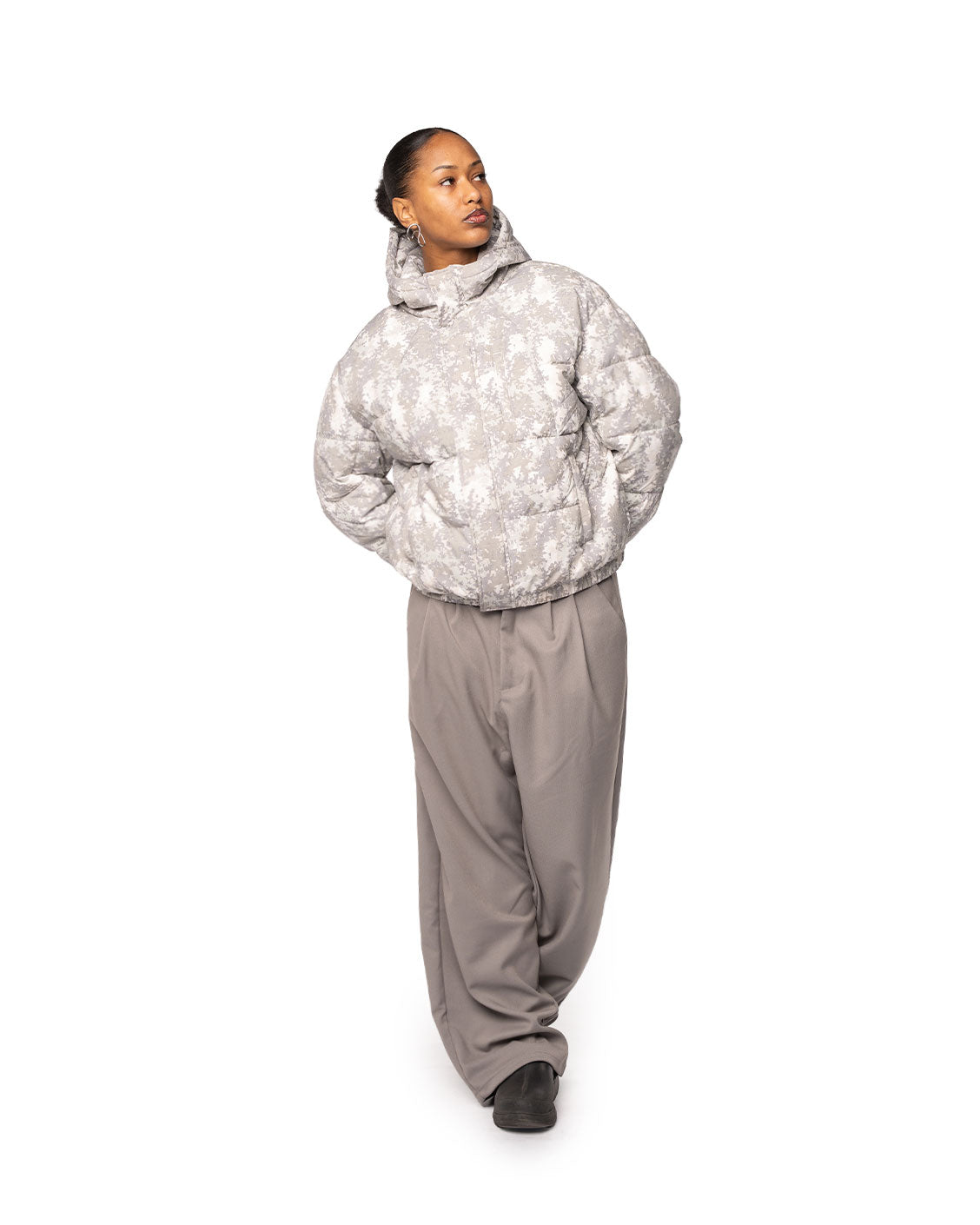 Apex Puffer Snow Camou