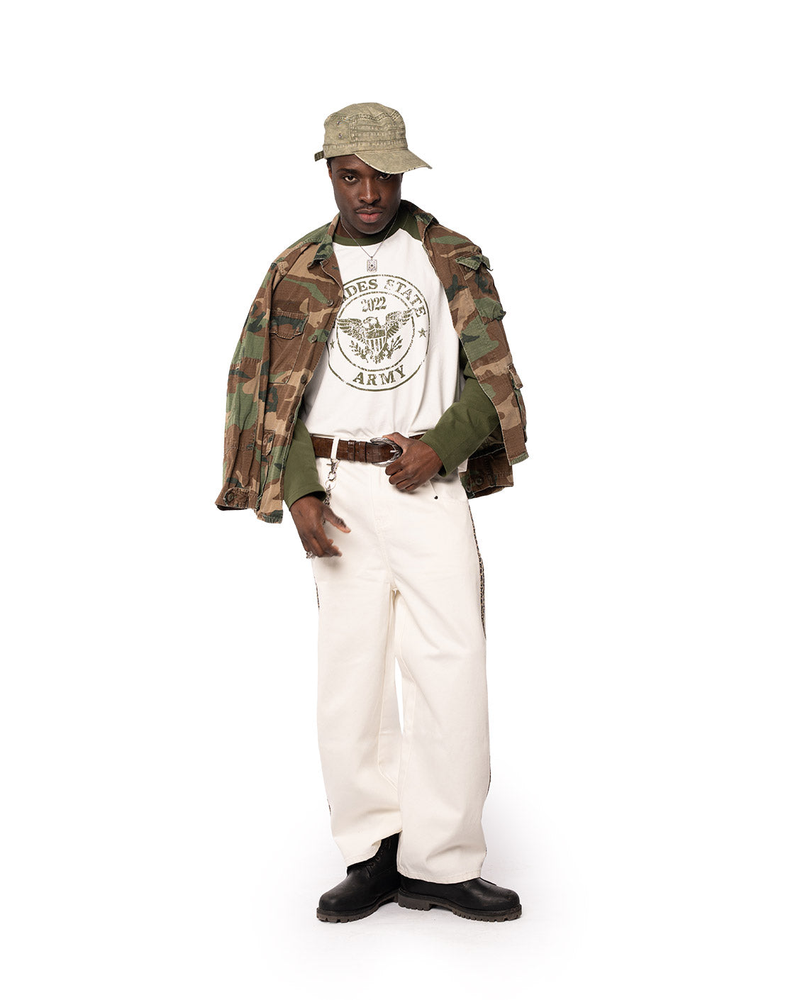 Army Raglan Longsleeve Olive