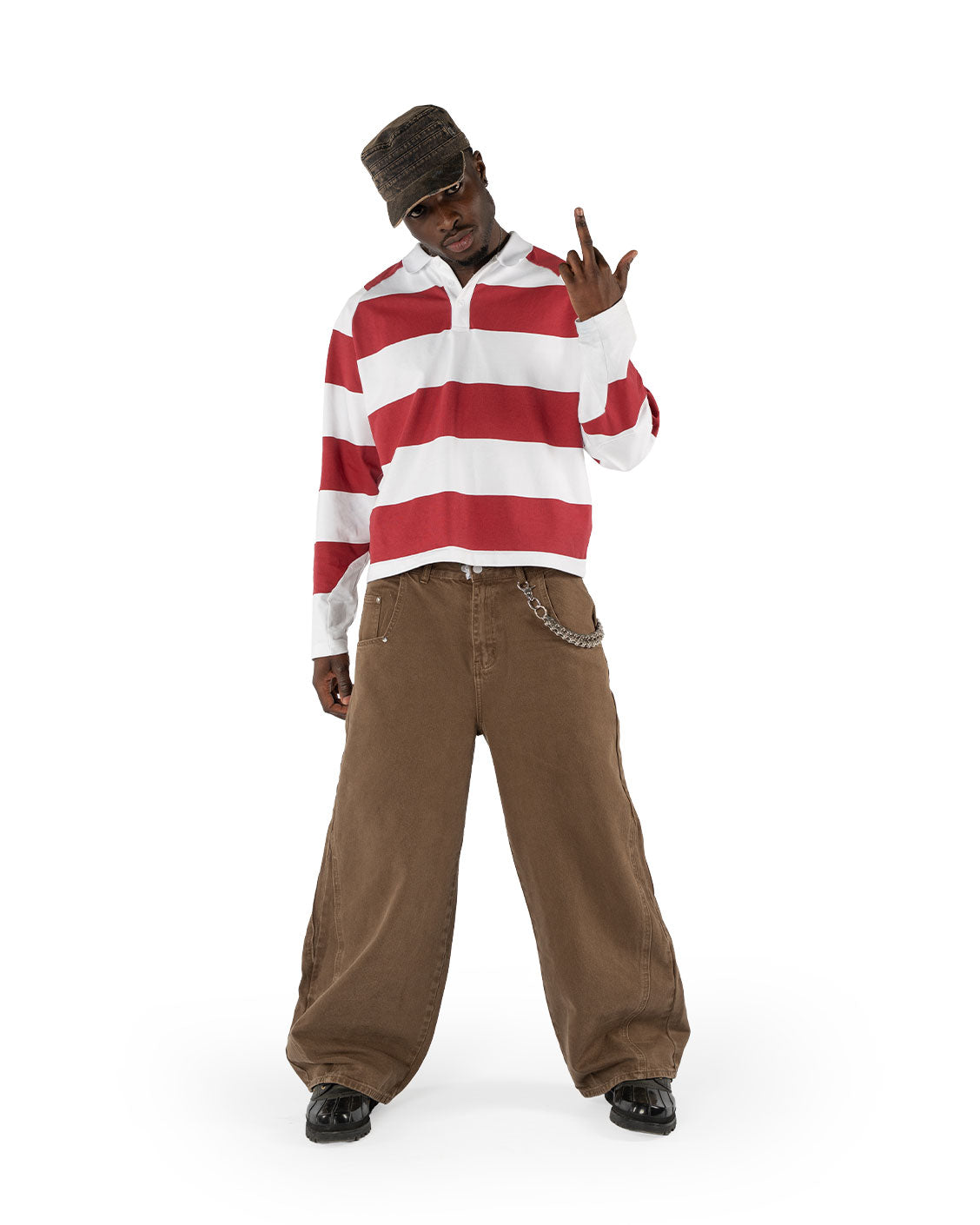 Rustline Denim Brown