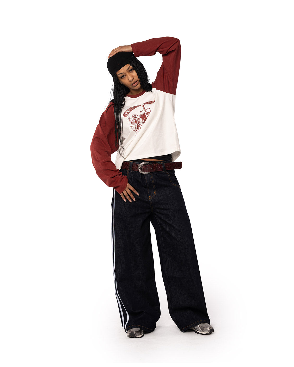 Track Denim Raw Blue