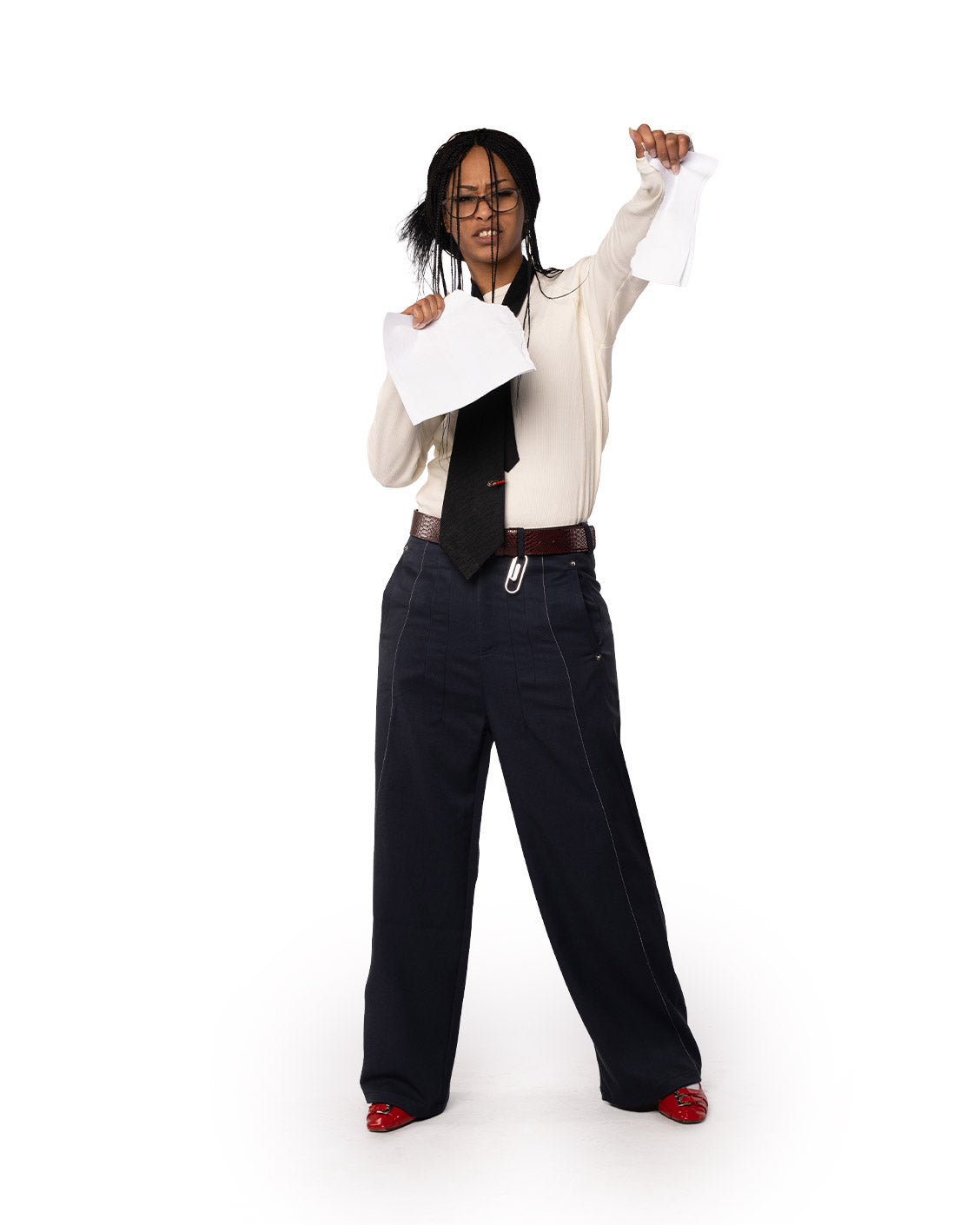 Office Quicky Pants Navy