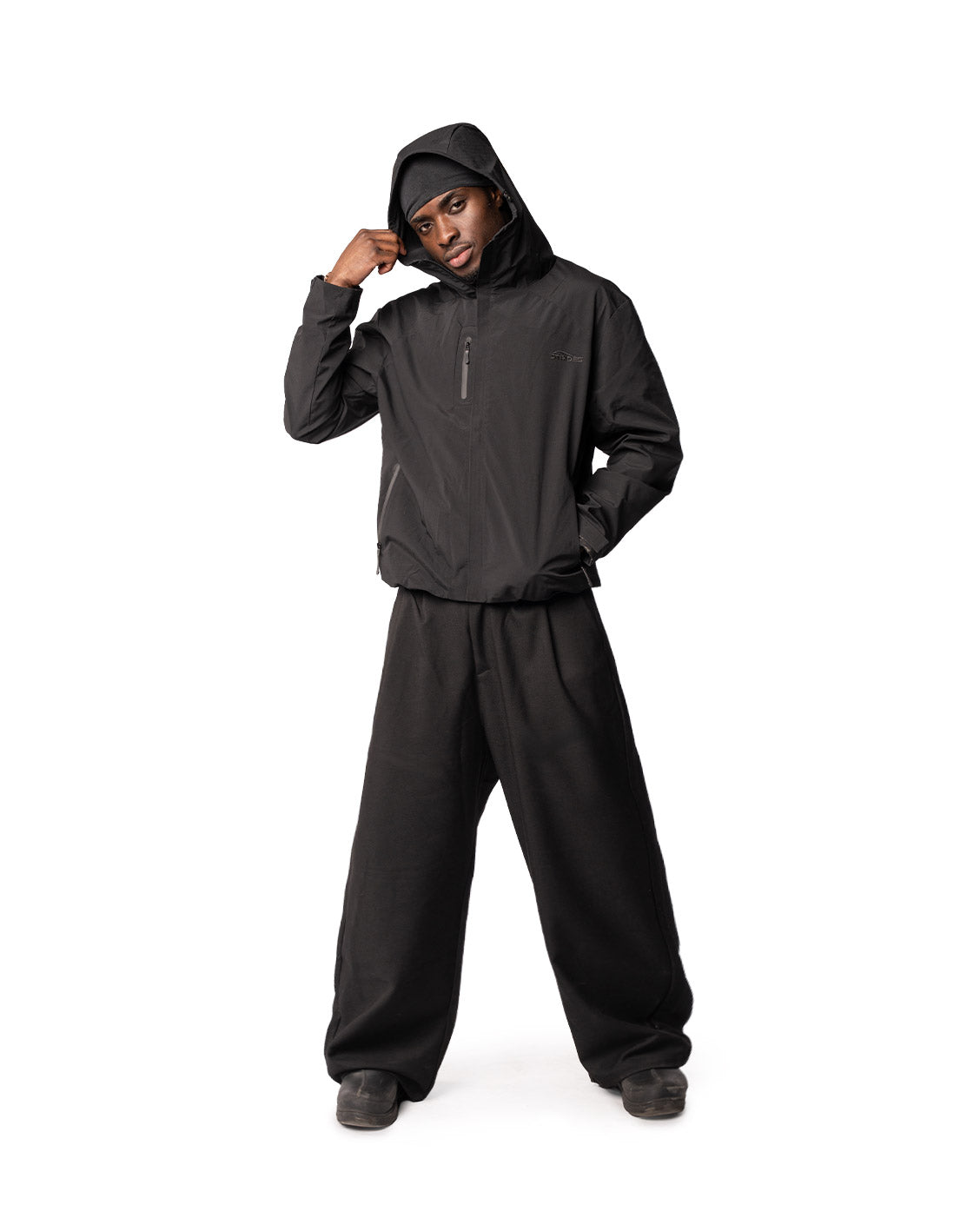 Delta Rain Jacket Black