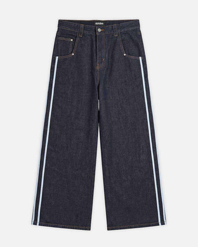 Track Denim Raw Blue