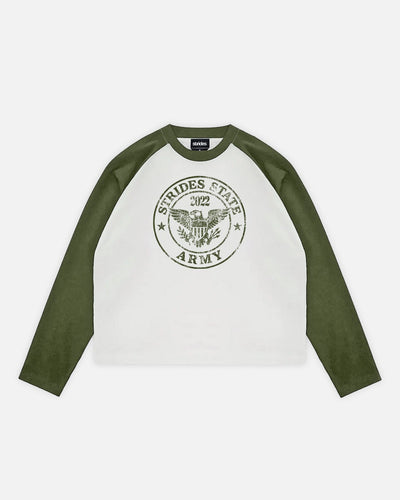 Army Raglan Longsleeve Olive