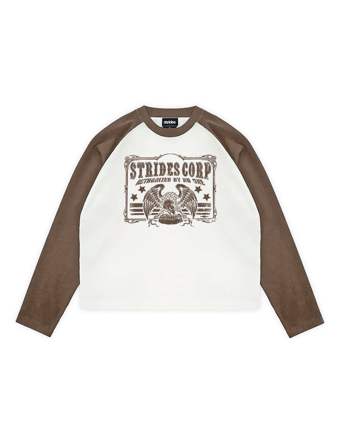 Western Raglan Longsleeve Brown