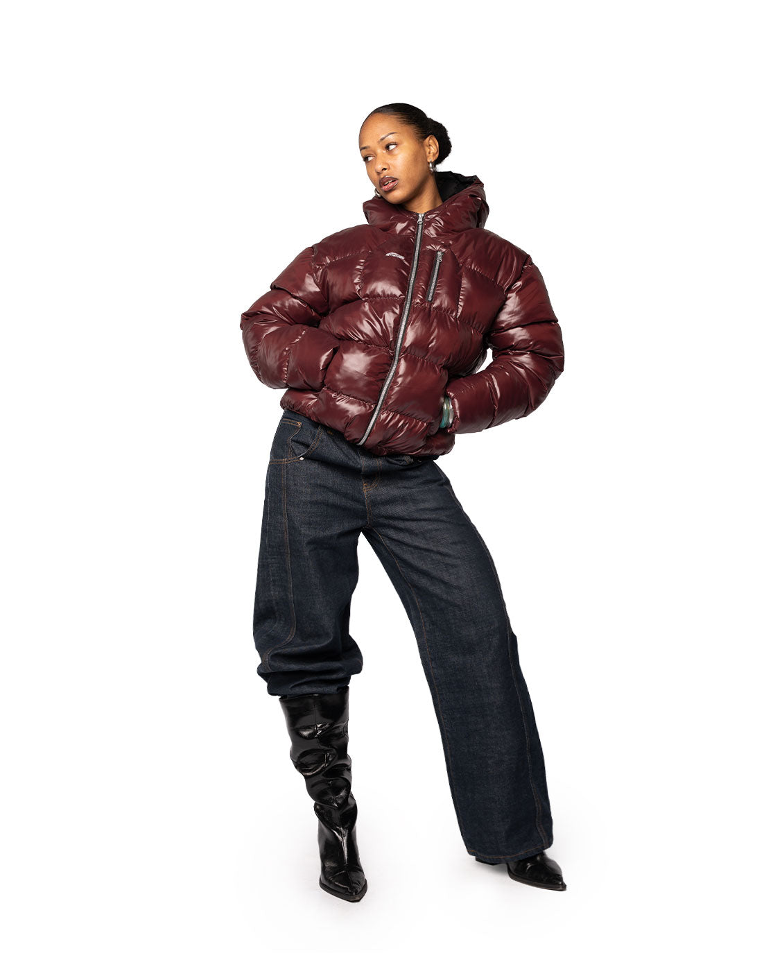 Void Puffer Bordeaux