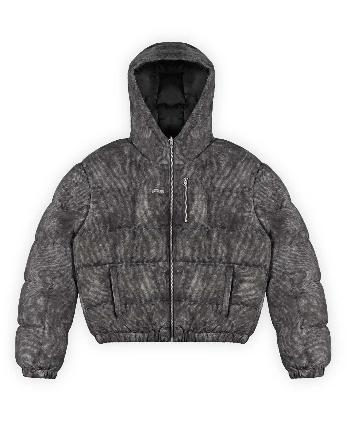 Reversible Ash Cord Puffer