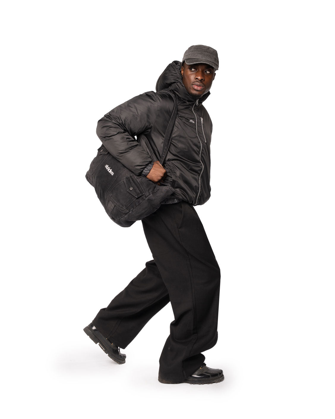 Reversible Ash Cord Puffer