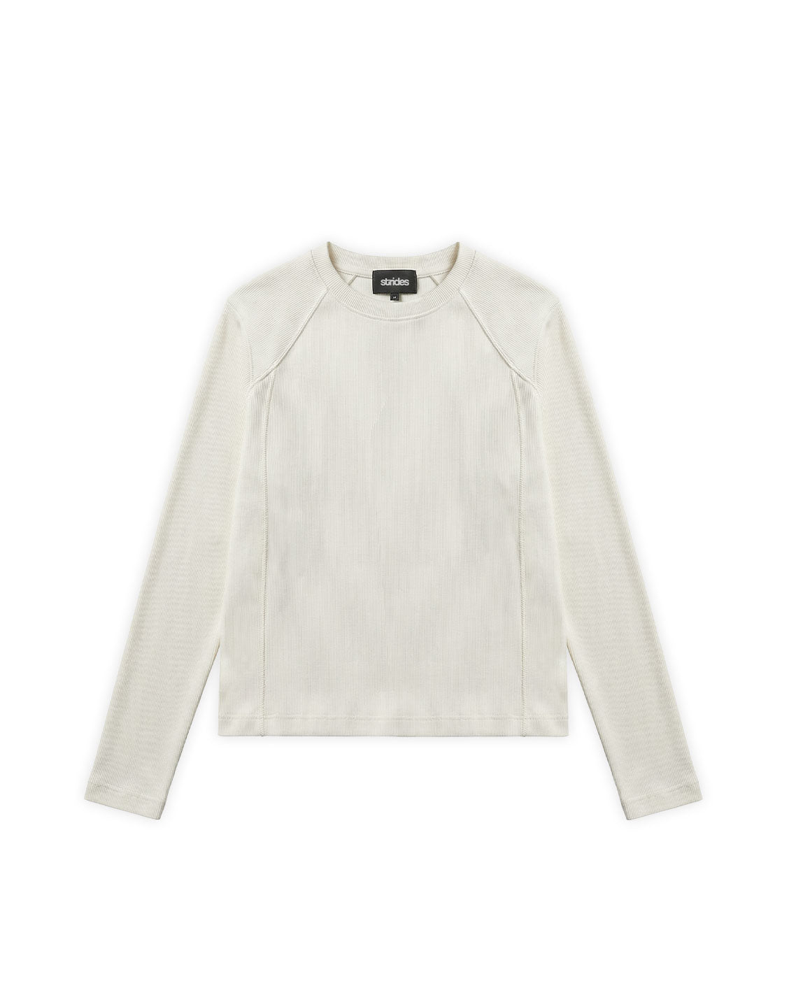 Heavy Slim Rib Longsleeve Cream