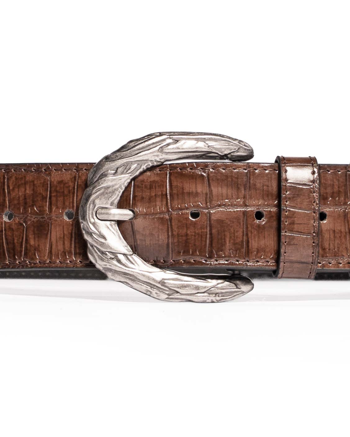 Imperial Belt Brown Croco