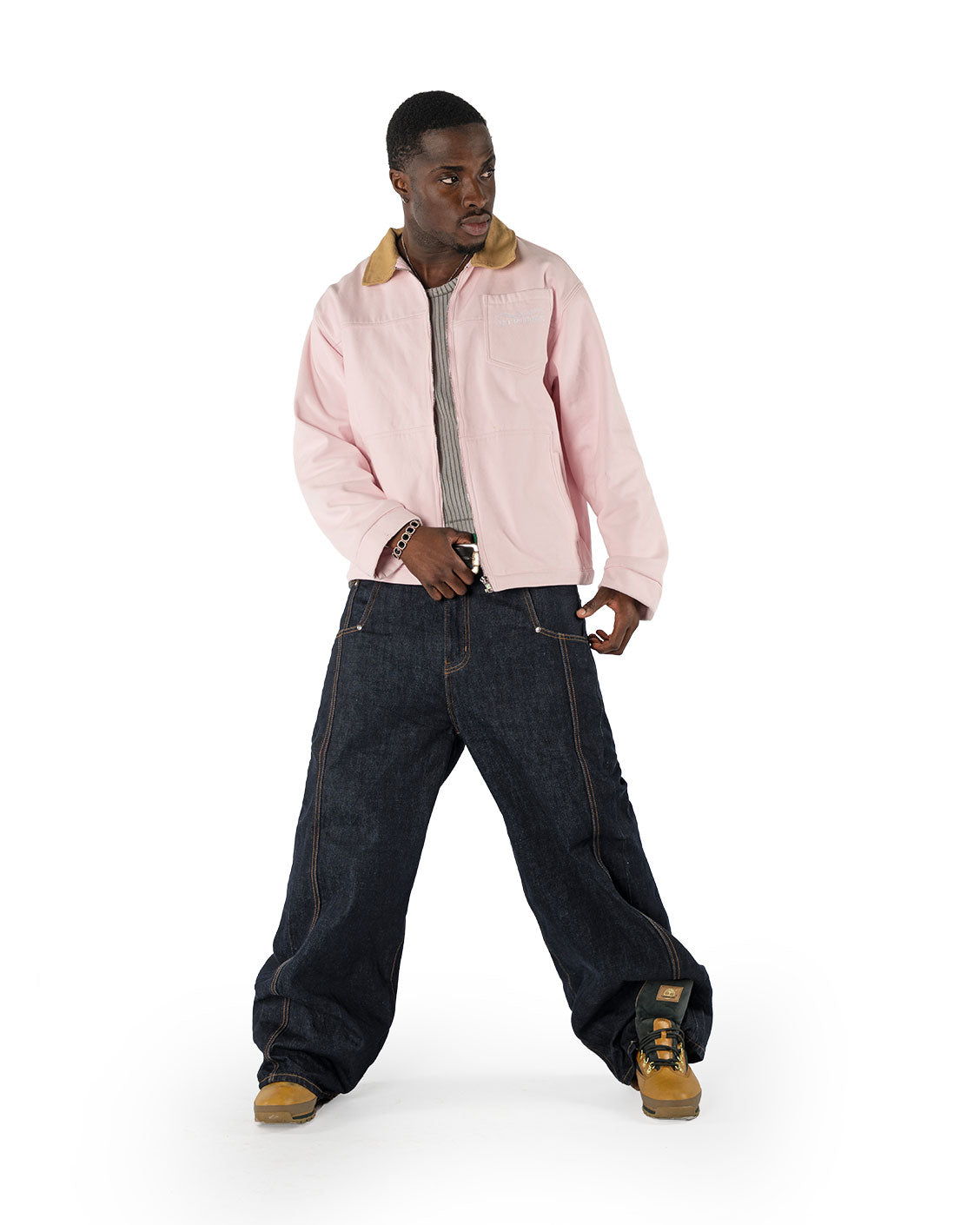 Mason Canvas Jacket Pink