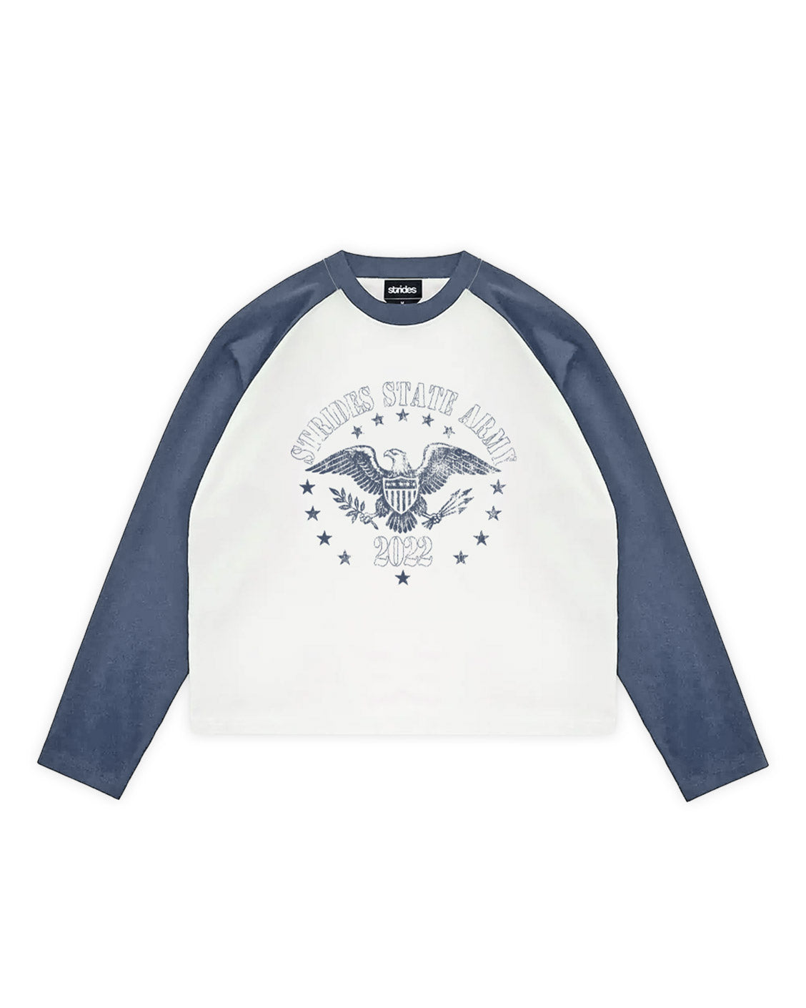 Federal Raglan Longsleeve Light Navy
