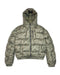 Reversible Snake Camou Puffer Olive