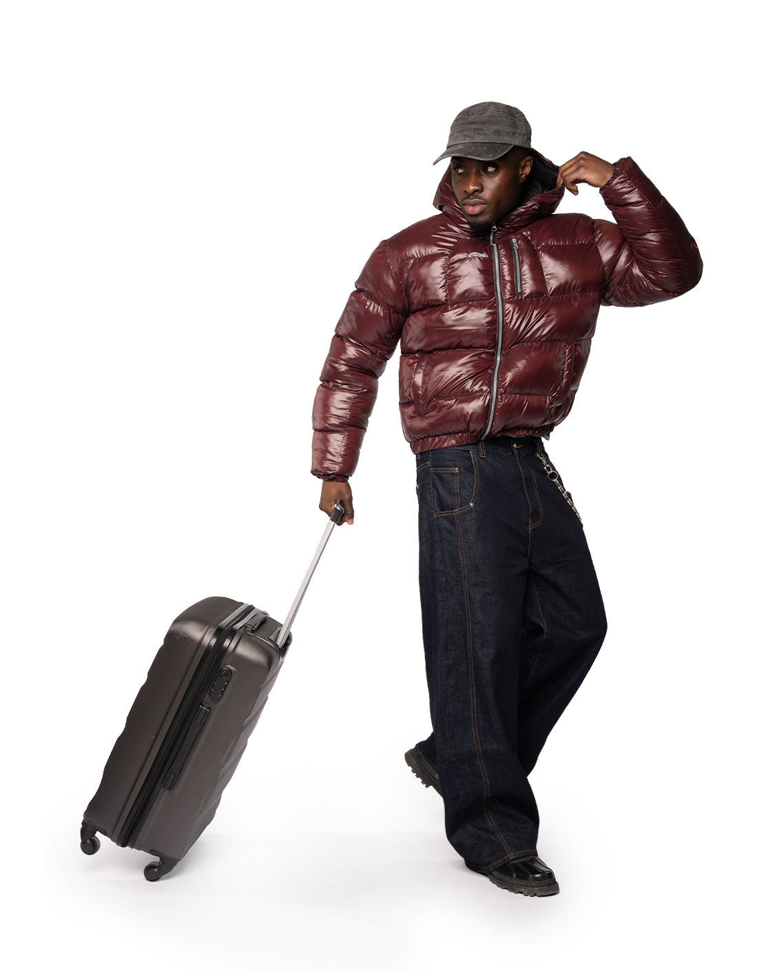 Void Puffer Bordeaux