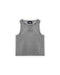Curve Crop Top Grey Oil Wash