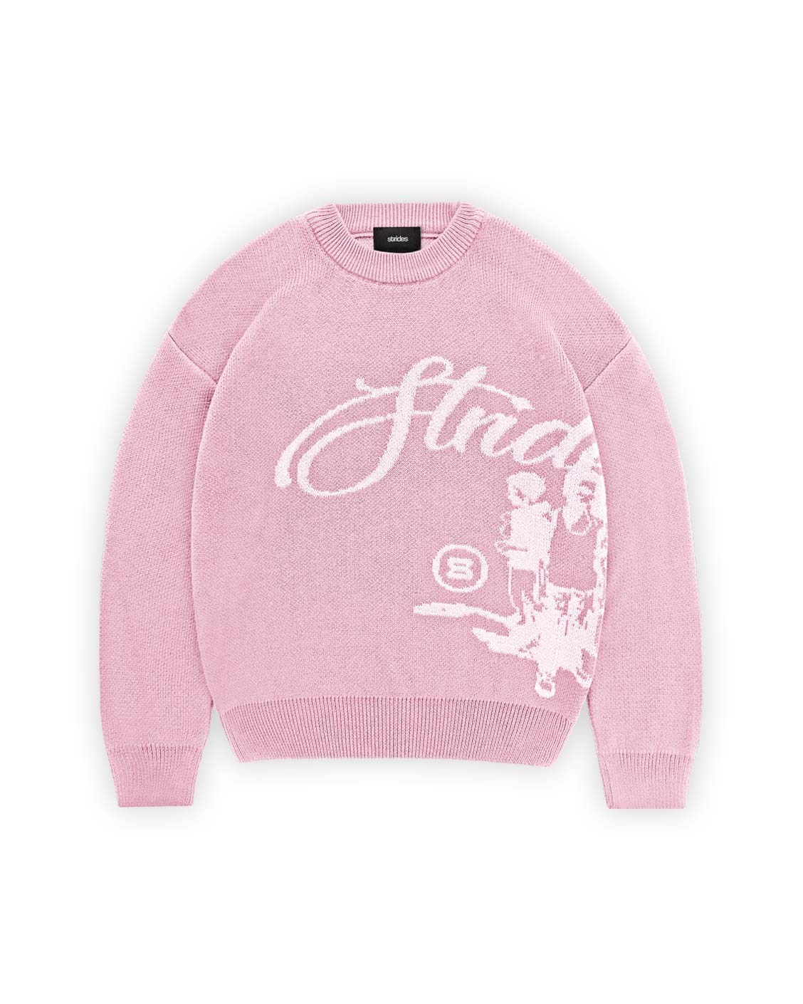 Echoes Knit Sweater Pink | Strides