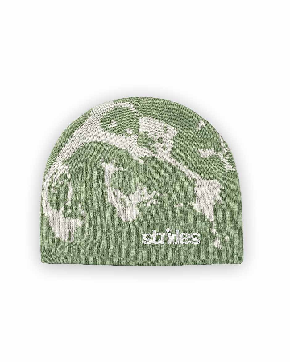 Splatter Beanie Olive