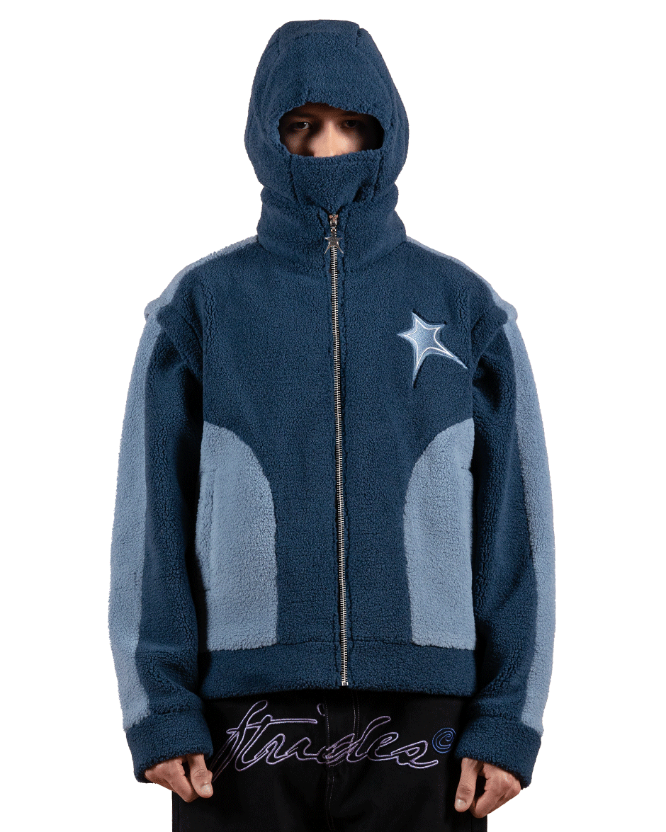 Detachable Fleece Blue