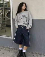 Echoes Knit Sweater Light Grey